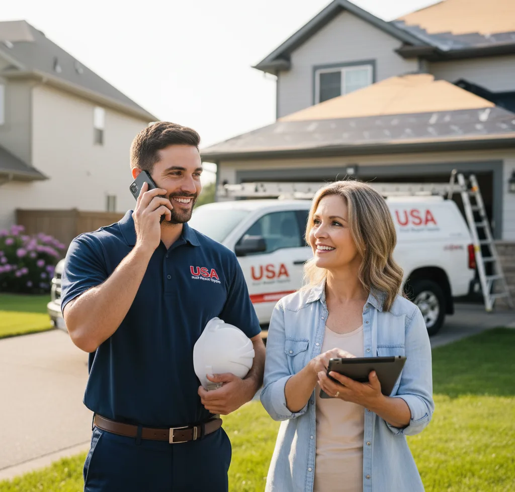 USA Roof Repair Experts customer support in Flat Rock